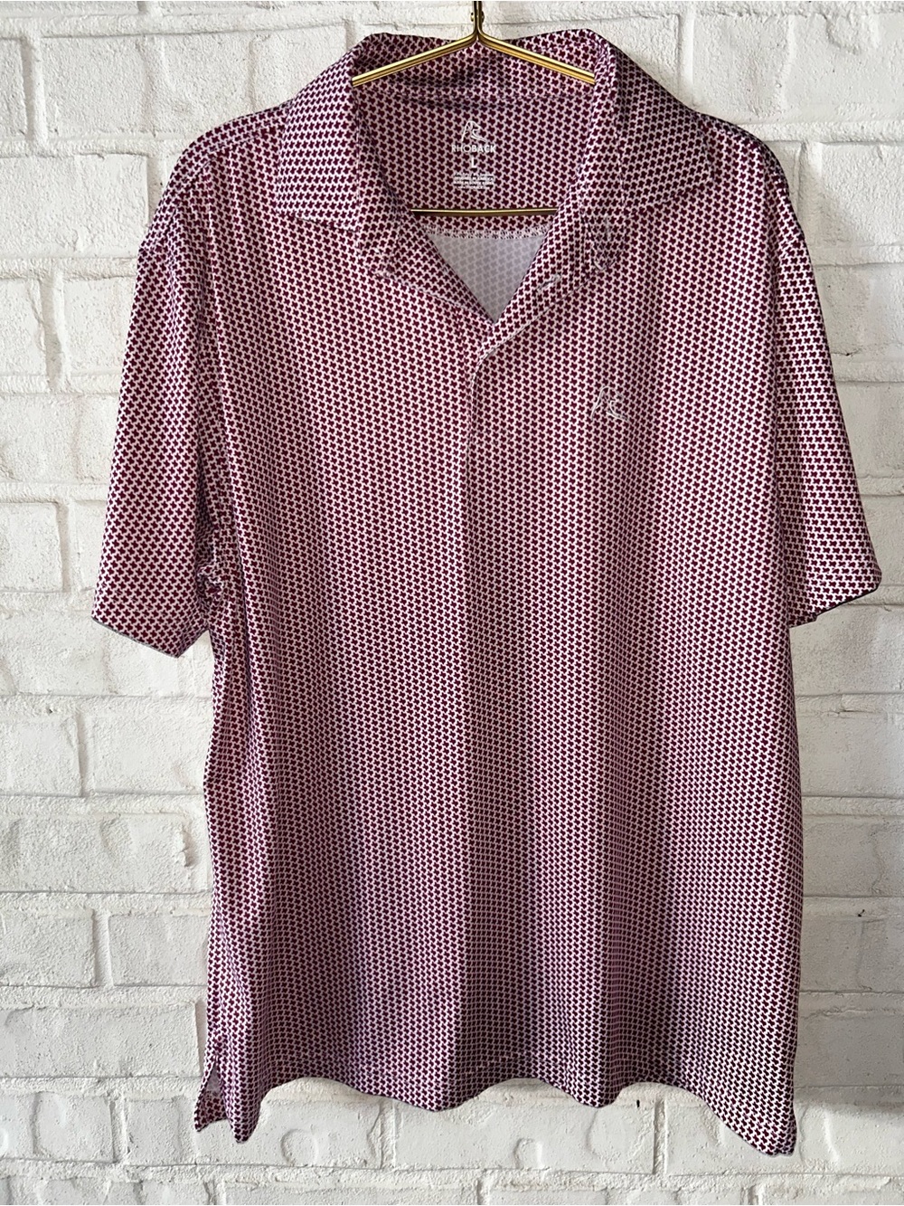 Rhoback L men’s polo Texas A&M